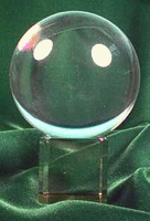 Crystal Ball 80mm with Crystal Stand